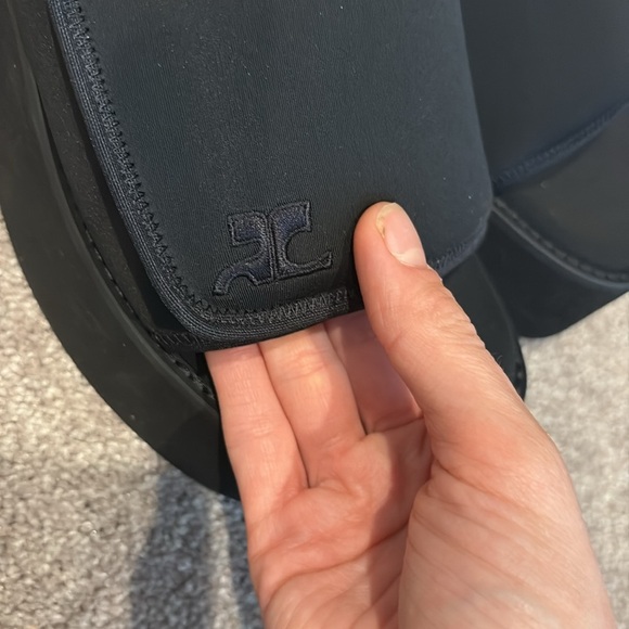 NWOB COURRÈGES “Scuba Wave” platform sandal - Picture 3 of 5